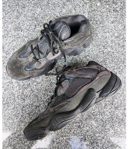 Talla 10.5 - Adidas Yeezy 500 Low Utility Negro - Imagen 1 de 7