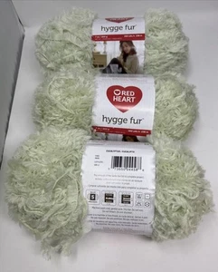 Red Heart - 7 Unzen Hygge Fell - sperriges 100 % Nylongarn - Farbe Eukalyptus - neu Menge 3 - Bild 1 von 2