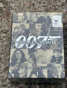 James Bond 007 Ultimate Collectors Set 20 DVDs Movie Collection Vol 1&2 Sealed - Picture 1 of 7