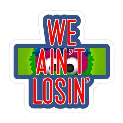 Philadelphia Phillies Sticker MLB Baseball Die Cut Laminated - Image 1 of 2