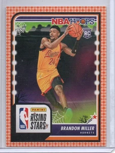 2023-24 Hoops Haunted Hoops #298 Brandon Miller RC Orange Rookie Card - Picture 1 of 2