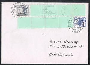 Alemania Federal 913 AIx R. + 997 AIxR. RE 1 + 4 LF, NF azul turquesa, MF, "Posterior - Imagen 1 de 1
