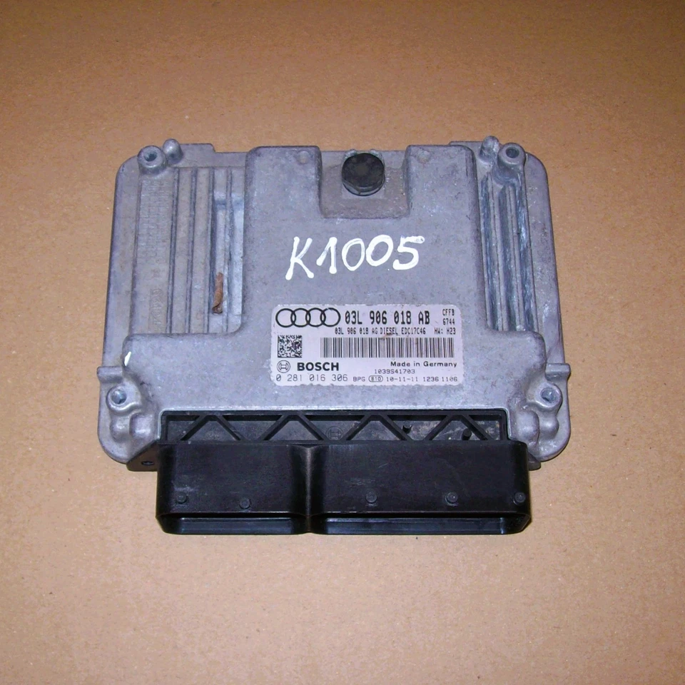 Centralina Audi A3 2.0 TDI 103 KW CFFB 03L906018AB 0281016306 EDC17C46 H23 - Immagine 1 di 1