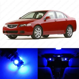 Paquete de 14 luces interiores LED azules para Acura TSX 2004-2008 + HERRAMIENTA DE PALANCA - Imagen 1 de 7