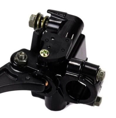 TOP! Bremspumpe Bremszylinder Bremshebel 22MM für Roller Motorrad Schwarz Rechts - Bild 1 von 4