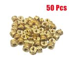 Boost Your For 3D Prints with 50pcs M3 3mm Brass Threaded Heat Set Inserts