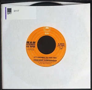 Engelbert Humperdinck - After The Lovin' - 7" single 45rpm record - Picture 1 of 3