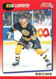1991-92 Score Canadian Bobby Carpenter Boston Bruins #162 - Picture 1 of 2