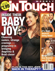 IN TOUCH Magazine February 27 2006 Angelina Jolie Jessica Simpson Beyoncé - Imagen 1 de 4