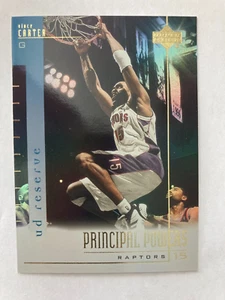 2000 Upper Deck UD Reserve Principal Powers #PP3 Vince Carter Raptors - Bild 1 von 2