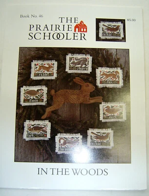 The Prairie Schooler Primitive Cross Stitch In the Woods Book 46 Booklet - Image 1 of 3