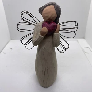 Willow Tree "Angel of the Heart" (5 1/2in) Angel Figurine - Picture 1 of 8