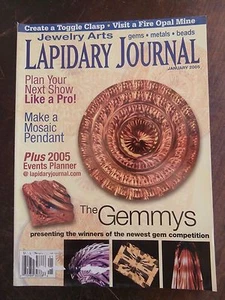 LAPIDARY JOURNAL MAGAZINE January 2005 - Picture 1 of 1