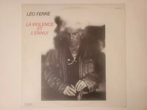 Léo Ferré - La Violence et l'Ennui (Vinyl Record LP) - Picture 1 of 2