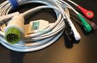 Mindray IMEC beneview T5/T8 5lead ECG EKG cable AHA Snap Compatible