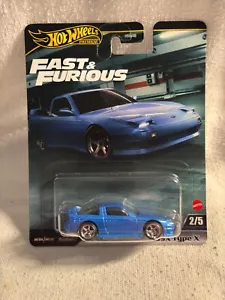 HOT WHEELS FAST & FURIOUS 1996 NISSAN 180SX TYPE X NEW - Picture 1 of 4