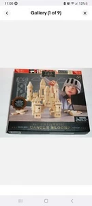 blocchi castello legno fao Schwarz 51 pezzi di ricambio costruzione giocattolo - Foto 1 di 3