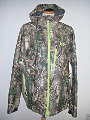 BUY*NWT*Men's Under Armour*REAL TREE XTRA*WINDSTOPPER*STORM 2*HOODED JACKET*MED  - Image 1 of 4