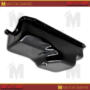 Black Steel Oil Pan Center Sump For 1971-80 Chrysler 360 Not For Trucks Or Vans - Picture 1 of 2