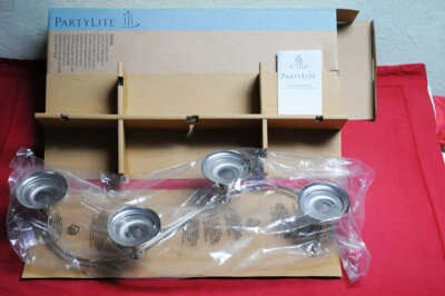 PARTYLITE : Centre de table quartet. Neuf.. - Photo 1/4