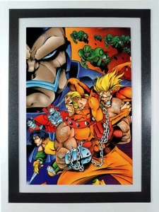 Joe Mad Madureira Sabretooth X-Men Age of Apocalypse Zauberer gerahmte Originalseite - Bild 1 von 7