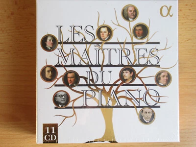 Les Maitres Du Piano, 11 CDs, Alpha Classics, neu, OVP - Bild 1 von 2