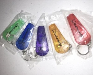Mix Color 5 pcs Survival Whistle Key chain for Emergency Camping Etc... - Picture 1 of 12