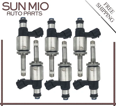 23250-0P090 6X Inyector de combustible para Toyota Highlander Sienna Tacoma 2016-2018 3,5 L Foto 1 de 4