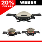 Durable Weber BBQ Weber Q Titanium Q2000 LP Barbecued LPG Gas Stove For Camping