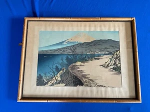 Tomikichiro Tokuriki Japanese Woodblock Izu Eri Coast - Picture 1 of 11