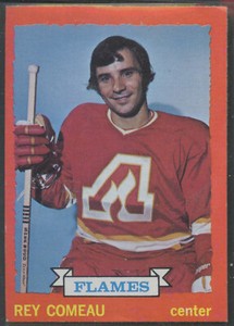 1973-74 Topps #29 Rey Comeau Atlanta FLames