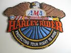 Harley Davidson AMA Harley Rider protégeant votre droit de conduire patch en tissu BIS