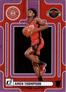 Prueba de prensa Donruss Hardwood Masters 2023-24 púrpura #1 Amen Thompson - casi nuevo-como nuevo - Imagen 1 de 1