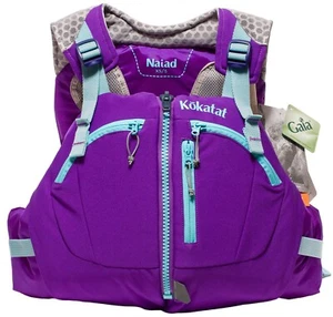 KOKATAT Naiad PFD Womens XS/S Life Jacket Kayaking Vest Purple Paddling Type III - Picture 1 of 19