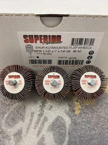 MENGE 3 Superior 10174 Klappenraddorn 1-1/2"" x 1"" x 1/4""-20 P80 AO - Bild 1 von 8