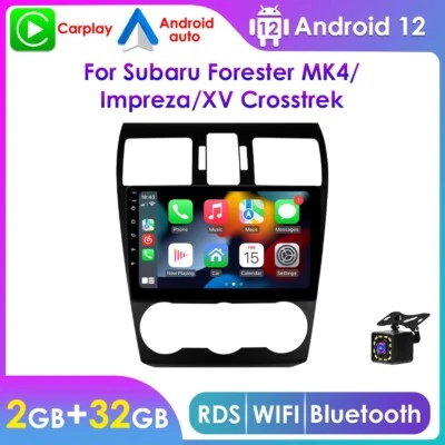 For Subaru WRX STI Forester 2016-2018 Android 12.0 Car Radio Stereo GPS +Camera - Image 1 of 4