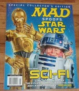 NEW 2022 MAD Spoofs STAR WARS & Other Sci-Fi Special Collectors Edition Magazine - Picture 1 of 2