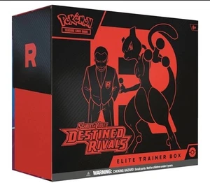 Pokemon Juego de Cartas Coleccionables Escarlata y Violeta Destinados Rivales Elite Caja de Entrenador ETB NUEVO SELLADO - Imagen 1 de 2