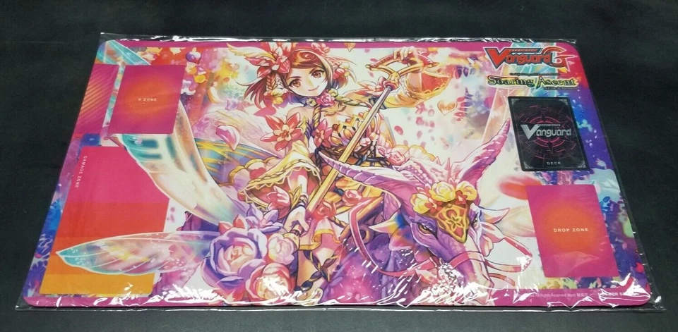 Cardfight Vanguard Soaring Ascent of Gale & Blossom Sneak Peak Playmat NEW - Image 1 of 1