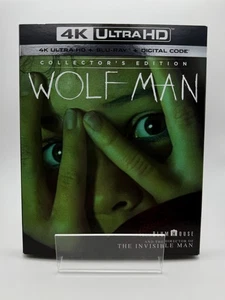 The Wolf Man (2025) 4K Ultra HD Collector’s Edition Slipcover Like New - Picture 1 of 4