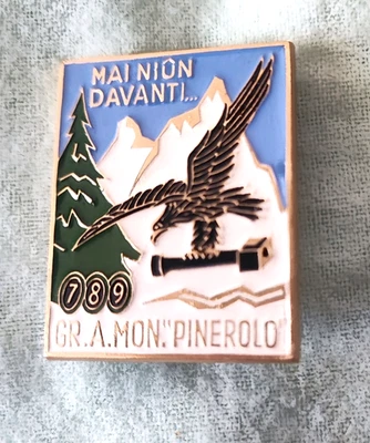 DISTINTIVO ALPINI BRIGATA TAURINENSE GRUPPO ARTIGLIERIA DA MONTAGNA PINEROLO  - Immagine 1 di 2