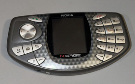 Nokia N-Gage Handheld Gaming Console Rare with Charger and Game