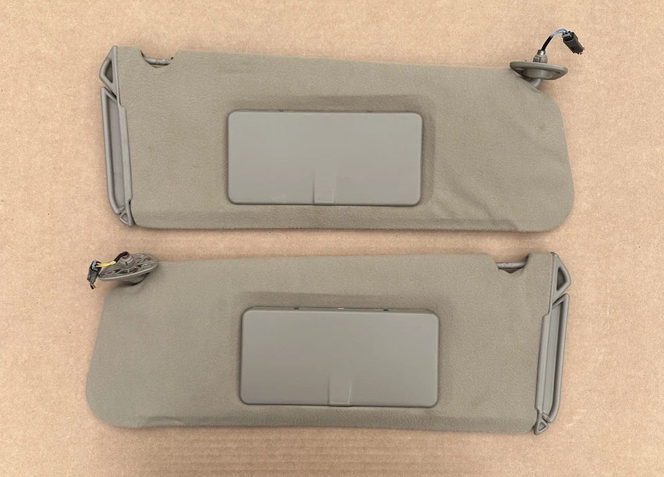 95-99 Tahoe Suburban Yukon Driver LH Pasajero Derecha Parasol Conjunto Tostado 951 Foto 1 de 4