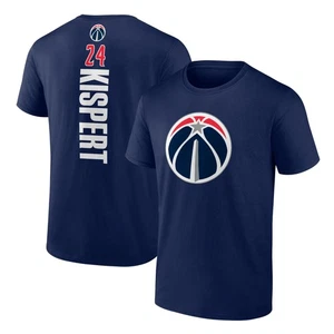 Herren Corey Kispert Navy Washington Wizards Spielmacher Name & Nummer T-Shirt - Bild 1 von 3