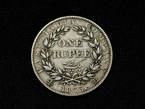 Indien / Ostindien Kompanie - Eine Rupie 1835 - Bild 1 von 2
