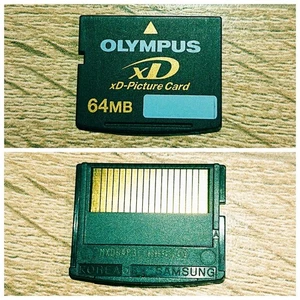 Xd picture card OLYMPUS 64 Mb. Working - Picture 1 of 2