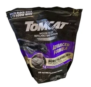Tomcat Advanced Brand Mouse Bait with Refillable Station - Picture 1 of 1