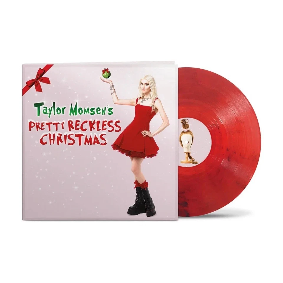 Taylor Momsen's THE PRETTY RECKLESS CHRISTMAS - LIMITED RED VINYL LP (READ DESC) - Image 1 of 2