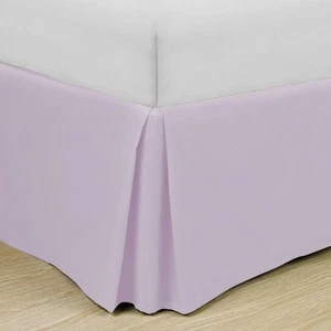 Swift Home Classic Pleated Microfiber 14-inch Drop Bed Skirt - Picture 1 of 45