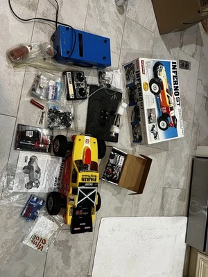 Kyosho Inferno ST Stadium Nitro Truck And Accessories ￼ - Image 1 of 4